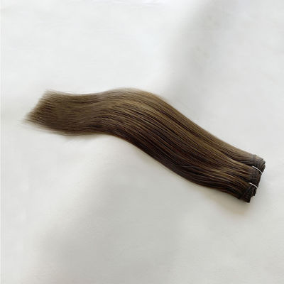 Volle Zahlung Brasilianische Haarwebe Erweiterungen Remy menschliche Haare Gerade Webe gefärbt Farbe