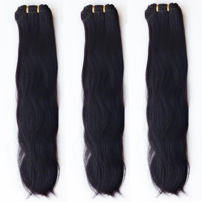 Muti-Color 100% menschliches Haar Gewebe Bündel Roh Jungfrau Remy Kutikel Ausgerichtete Haarwebe