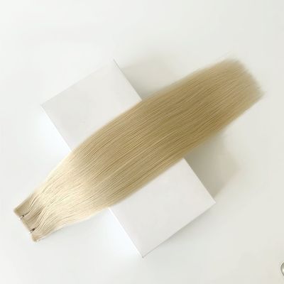 Kleines Loch PU Nahtloses Band Haare Hautwebe Doppelt gezogene Erweiterungen 50cm Paketgröße