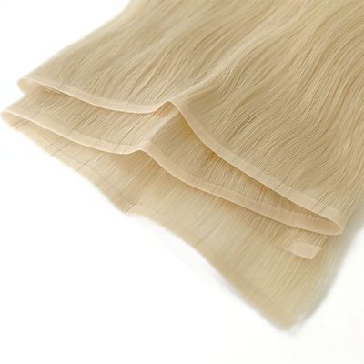 Design angepasst PU Haut Haar Geflecht Handgebunden Mini Flat Geflecht für Salon Anpassung