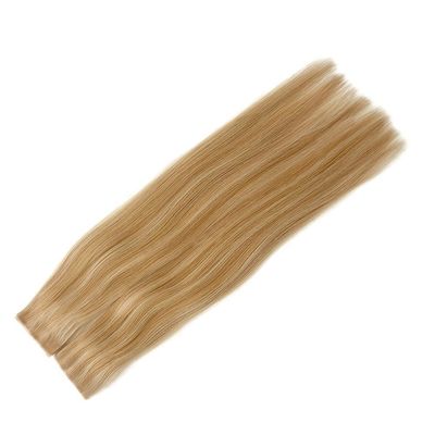 Human Hair PU Hautweft in Muti-Farbe für die Verpackung Größe 50,00cm * 8,00cm * 3,00cm