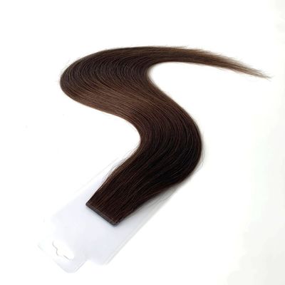 100% jungfräuliches menschliches Haar mit doppelt gezogenem, schlankem, nahtlosem Band für Haarverlängerungen und Farbstoffen
