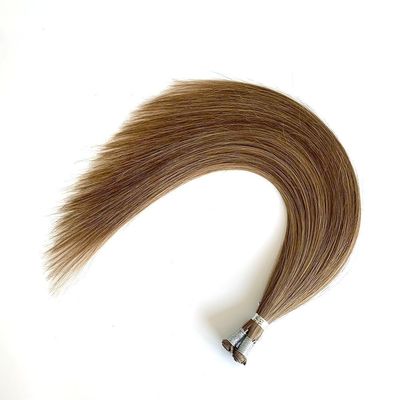 100% jungfräuliches menschliches Haar Gewebe gerade geschnitten ausgerichtet peruanisches Haar Genius Gewebe