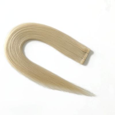100g/Packung Muti-Color Remy-Menschhaar Flachgewebe Doppelt gezogenes Rohhaar