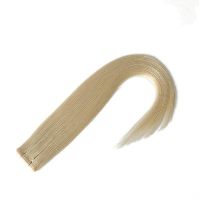 100g/Packung Muti-Color Remy-Menschhaar Flachgewebe Doppelt gezogenes Rohhaar