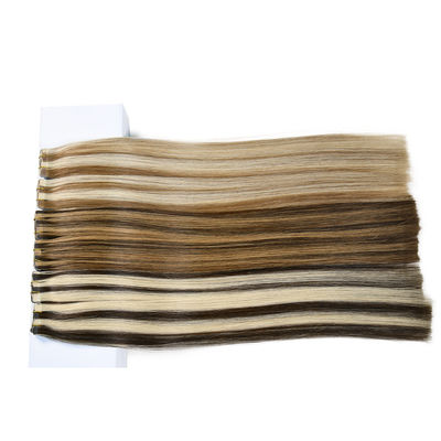 Doppel gezeichneter Highlight Farbe Gerades Band Haarverlängerungen 50,00cm * 8,00cm * 3,00cm