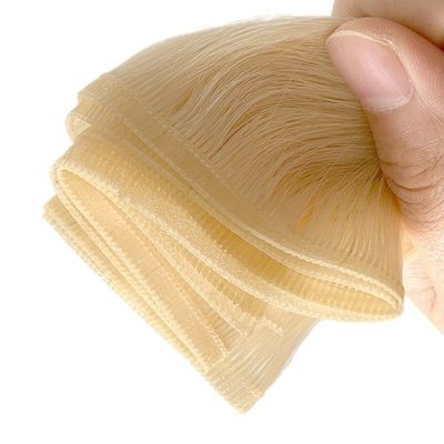 Doppelt gezogenes menschliches Haar, unsichtbar, flaches Geflecht, geradlinig, 30 Tage Rücksendungsgarantie.