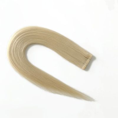 50.00cm * 8.00cm * 3.00cm Paketgröße Gerade menschliches Haar Jungfrau Flat Weft Erweiterungen