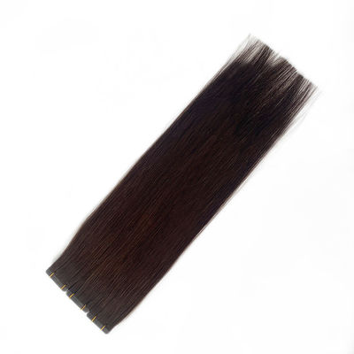 Jet Schwarz Farbe Kutikel ausgerichtet brasilianisches Band in Remy menschliche Haarverlängerungen Versandkosten
