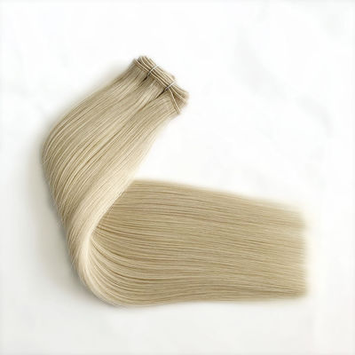 Doppel gezeichnet Blonde Remy Weft menschliche Haarverlängerungen Schnelllieferung und günstiger Preis