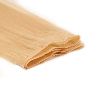 Erste Zahlung Extra-Lange Mikro-Dünne Nahtlose PU-Hautwebe Unsichtbare Haare