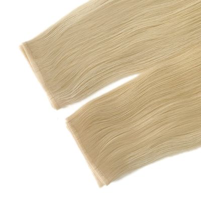 Remy-Haar Hautwebe nahtlose doppelt gezogene Kutikel ausgerichtet russische Webe Haarverlängerungen