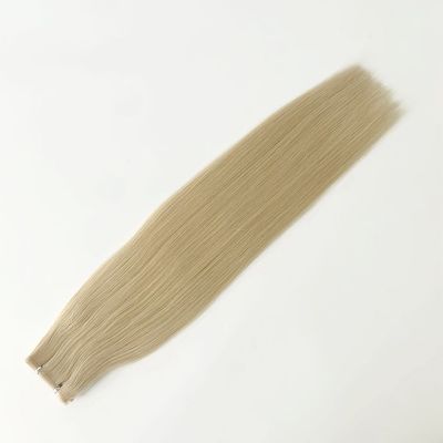 Remy-Haar Hautwebe nahtlose doppelt gezogene Kutikel ausgerichtet russische Webe Haarverlängerungen