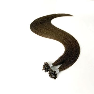 Doppel gezogene U-Spitze für menschliche Remy-Haarverlängerungen mit Keratin-Vorbindungsverhältnis UT-23502