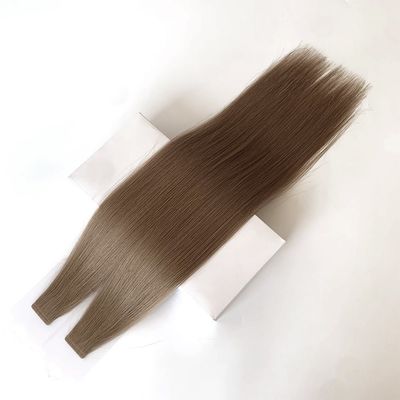 Brasilianische Remy Kutikel ausgerichtetes Haarband in Schattenfarbe Hautwebe Schlankes Band Haarverlängerung