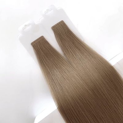 Brasilianische Remy Kutikel ausgerichtetes Haarband in Schattenfarbe Hautwebe Schlankes Band Haarverlängerung