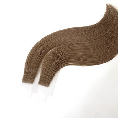Brasilianische Remy Kutikel ausgerichtetes Haarband in Schattenfarbe Hautwebe Schlankes Band Haarverlängerung