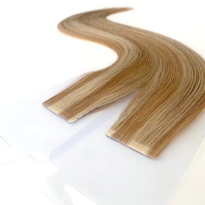 Personalisierte Anforderung Neues Design Schlankes Band Doppelgezogene europäische Haarverlängerungen