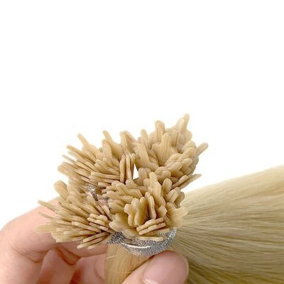 100% Remy Mensch Doppel gezogenes Europäisches Haar Keratin Y Spitze Menschliches Haar Erweiterung perfekt