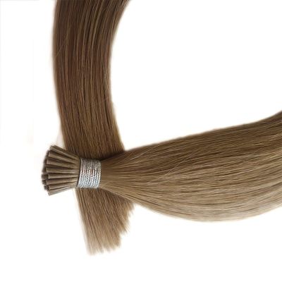 Vorgebundene Haarverlängerungen mit U- und I-Spitze, doppelt gezogenes italienisches Keratin-Menschhaar
