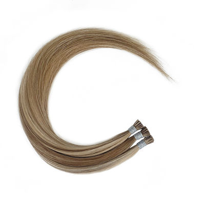 menschliches Haar italienisches Keratin vorgebunden I Spitze Haarverlängerungen ohne Vergießen