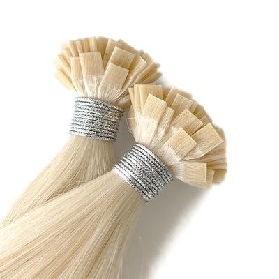 Speziell angefertigte Flat-Tip-Haarverlängerungen für russische Remy 100% europäische Haare