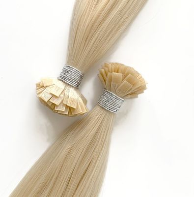 Speziell angefertigte Flat-Tip-Haarverlängerungen für russische Remy 100% europäische Haare