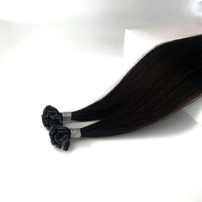 12-28 Zoll gerade U Spitze menschliche Haarverlängerungen doppelt gezogen mit intakter Nagelhaut