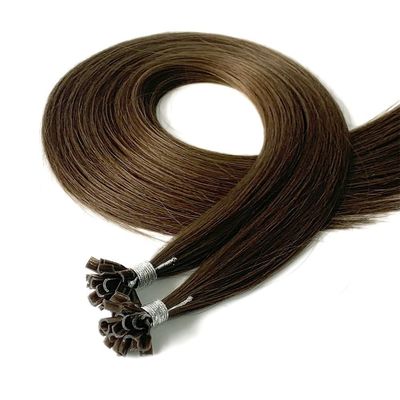 Individuell vorgebundene Flachspitze Haarkonnektor U Spitze Ombre 2t Highlight Farbe Erweiterung