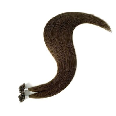Individuell vorgebundene Flachspitze Haarkonnektor U Spitze Ombre 2t Highlight Farbe Erweiterung