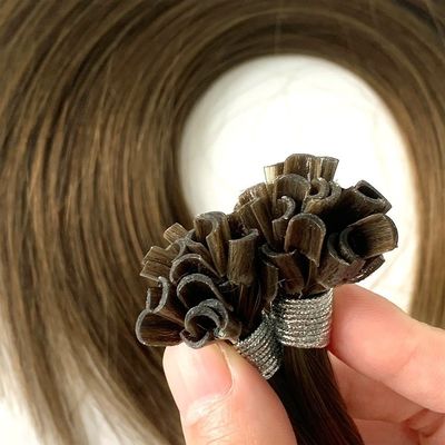 Natürliche U-Tipp-Haarverlängerungen Remy Virgin Fusion Haarverlängerungen Doppel gezeichnet für Haare