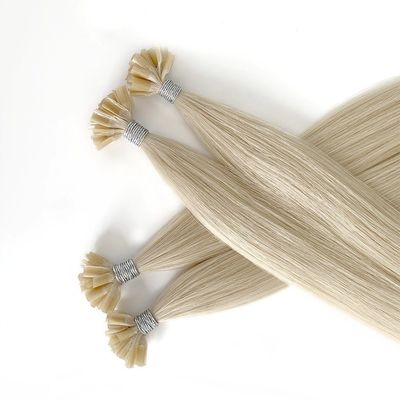 Doppelgezogene italienische Haarverlängerungen I Tip U Tip Professionelle Qualität
