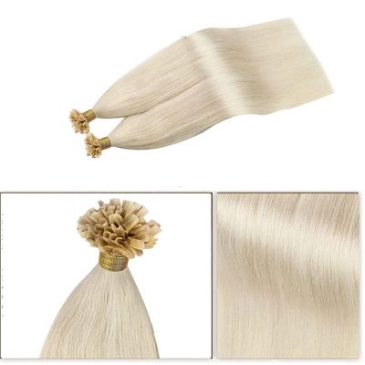 Menschliches Haar italienisches Keratin vorgebunden Remy doppelt gezogen U Spitze Haarverlängerung UT-23502