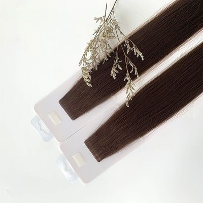Human Hair Tape in Erweiterungen für wiederverwendbare nahtlose unsichtbare Haarverlängerungen