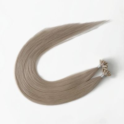Italienische Keratin-Kleberbindung U-Tippe menschliche Haarverlängerungen doppelt gezogene Remy-Brasilianische Haare