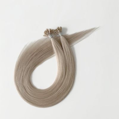 Remy-Haar Menschliches Haar Doppelt gezogen Jungfrau Roh vorgebunden Keratin Nagel U Spitze Haarverlängerung
