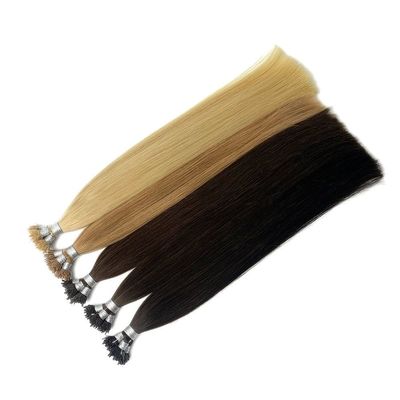 100% Remy Human Doppelgezogenes Europäisches Haar Vorgebunden Remy Keratin Y Spitze Haarverlängerung