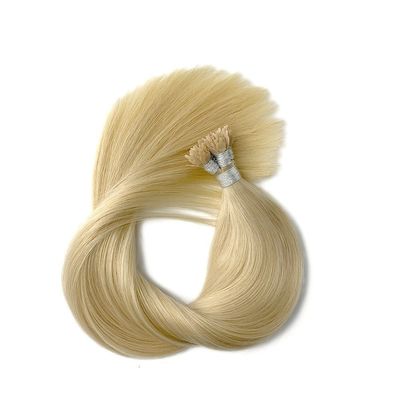 100% menschliche Haare vorgebundene Ventilator Spitze Keratin Y Spitze Haarverlängerungen für kundenspezifische Anfrage