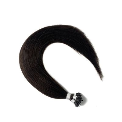 Doppelt gezogene Remy-Haarverlängerungen in U/I/Y-Spitze mit Flachspitze Keratin
