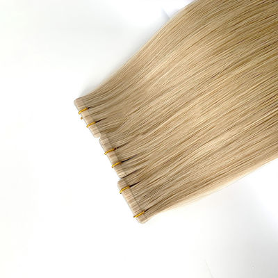 Band in Erweiterungen 100% Remy-Haar Jungfrau Indische gerade Nagelhaut ausgerichtet doppelt gezogen