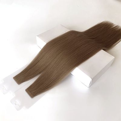 Muti-Color Europe Virgin 100% menschliche Haarkutikel ausgerichtetes unsichtbares Band in menschlichen Haaren