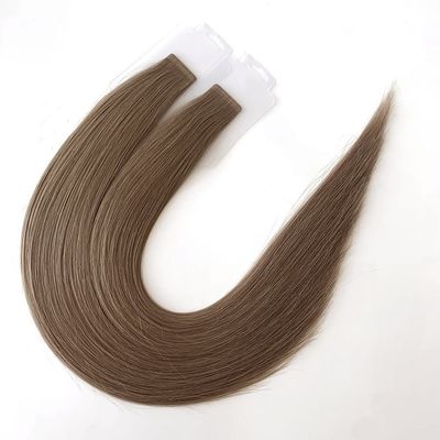 Muti-Color Europe Virgin 100% menschliche Haarkutikel ausgerichtetes unsichtbares Band in menschlichen Haaren