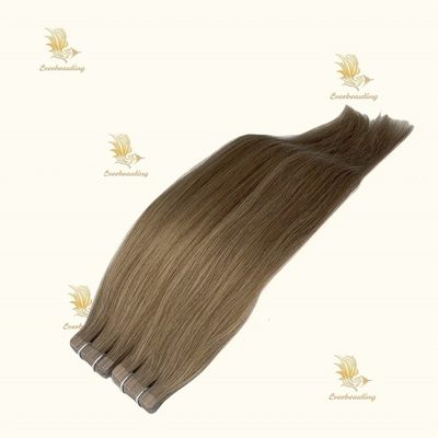 Russische Haare Fliederband Haare Erweiterungen kundenspezifische Anforderung Doppelt gezogen Remy Haar