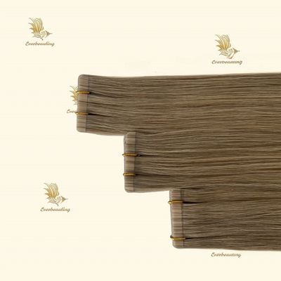 Russische Haare Fliederband Haare Erweiterungen kundenspezifische Anforderung Doppelt gezogen Remy Haar