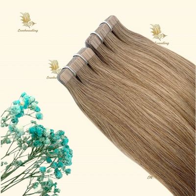 Russische Haare Fliederband Haare Erweiterungen kundenspezifische Anforderung Doppelt gezogen Remy Haar