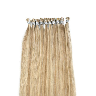 Brasilianische menschliche Haare I Spitze Erweiterungen 1 g/Strang Keratin Natürliche Fusion Keine Vergießung