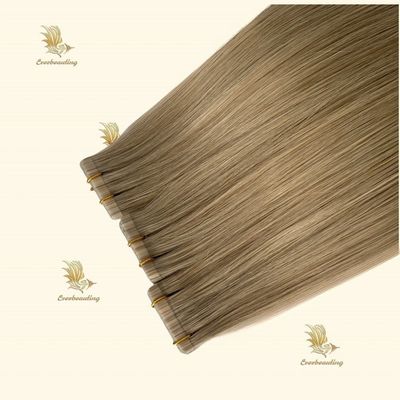 3 Monate Bänder Lebensdauer Muti-Farbe Lange Haarverlängerungen Rohhaarbänder Verlängerungen Muti-Farbe