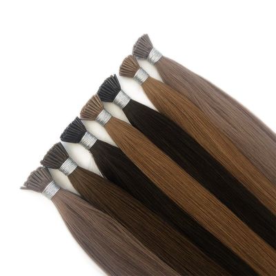 Keratin Micro Link Roh jungfräuliches Haar Vorgebunden I Tipp Haarverlängerungen für farbfähiges Haar