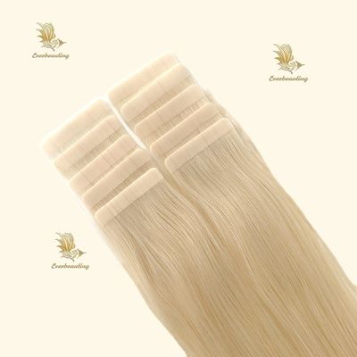 Blonde Farbe Rohhaarband in Haarverlängerungen Vergießen Keine Anpassung Anforderung