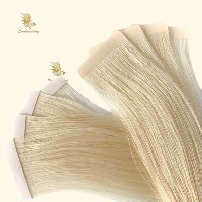 Blonde Farbe Rohhaarband in Haarverlängerungen Vergießen Keine Anpassung Anforderung